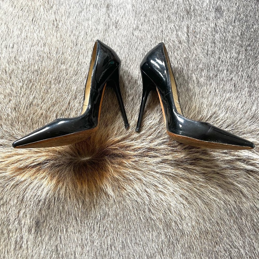 Patent Leather Jimmy Choo Anouk Pumps-35.5